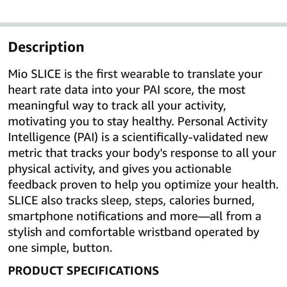 Mio Slice || Heart Rate & Fitness Tracker - Picture 13 of 14